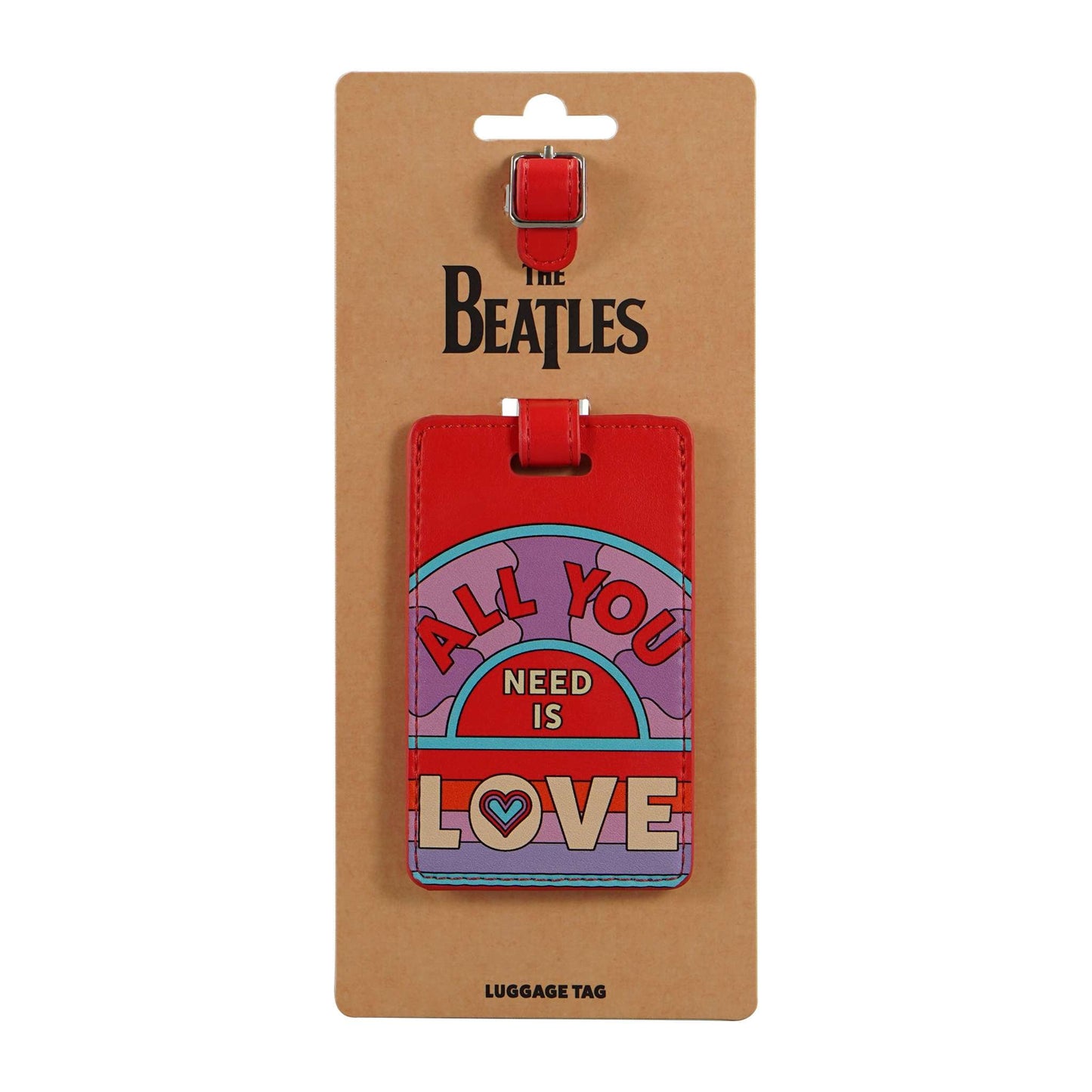 The Beatles All You Need is Love Luggage Tag