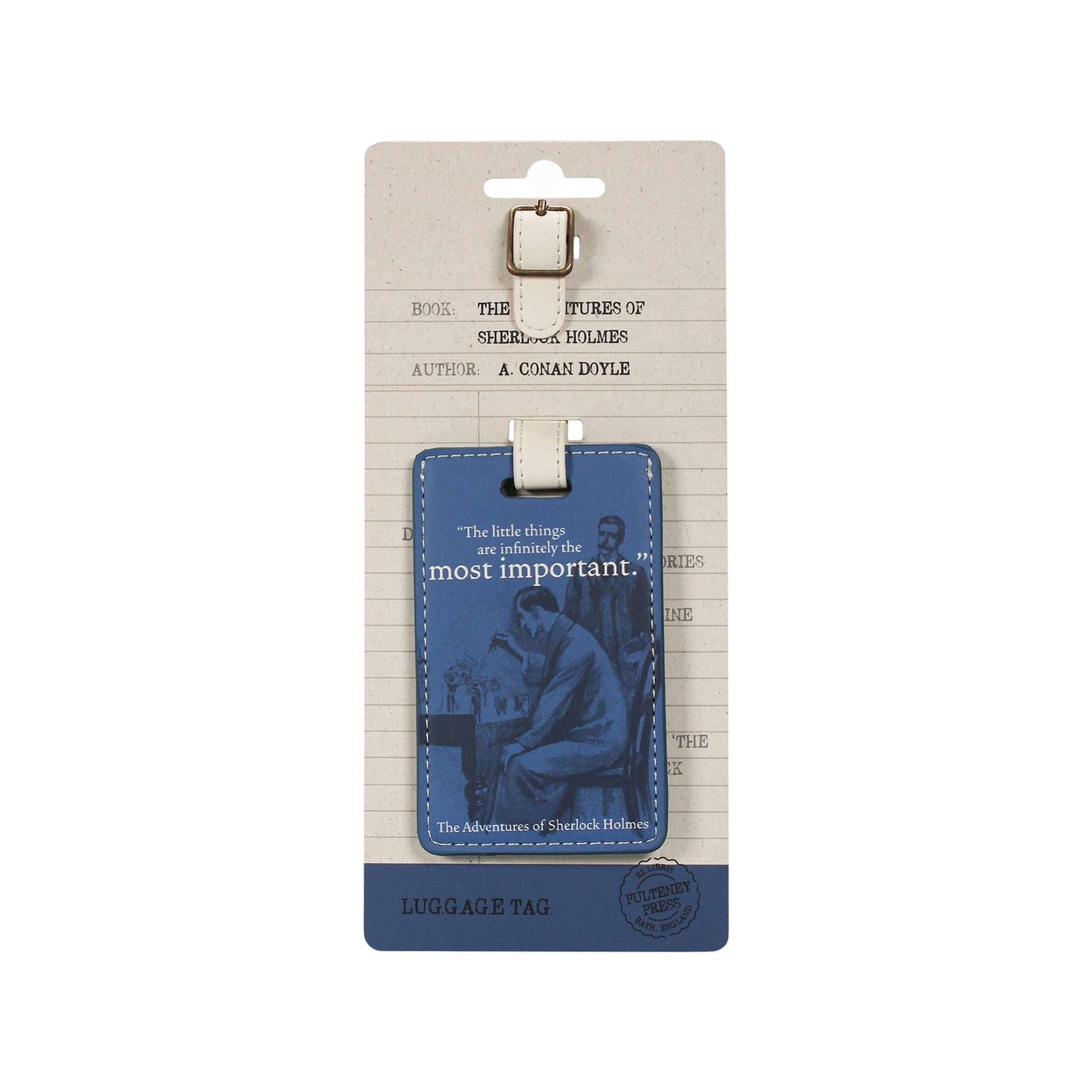 Pulteney Press Sherlock Holmes Luggage Tag