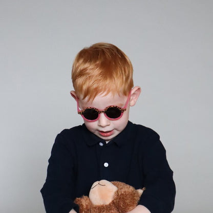 Lunettes de soleil bébé Hop'Pop – Léopard Transparent – CAT 4