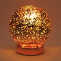 Rose gold galaxy lamp
