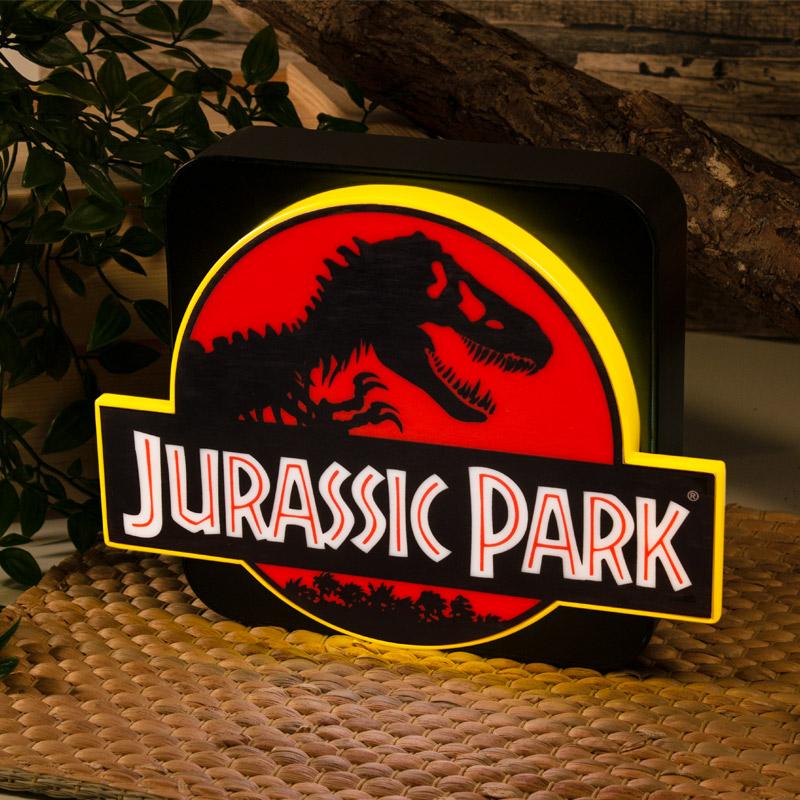 3D Jurassic Park lamp