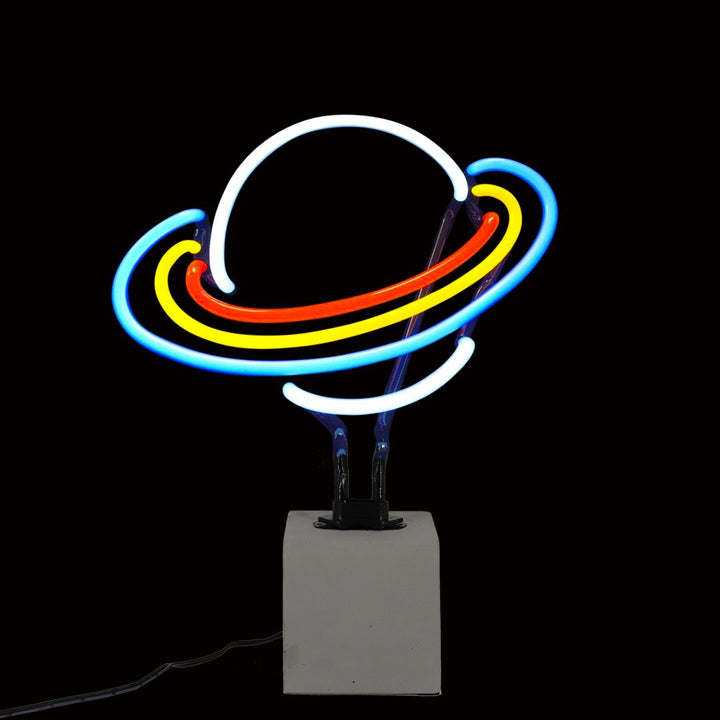 Neonlampe Saturne