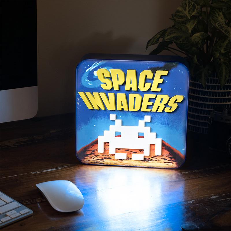 Space Invaders lamp