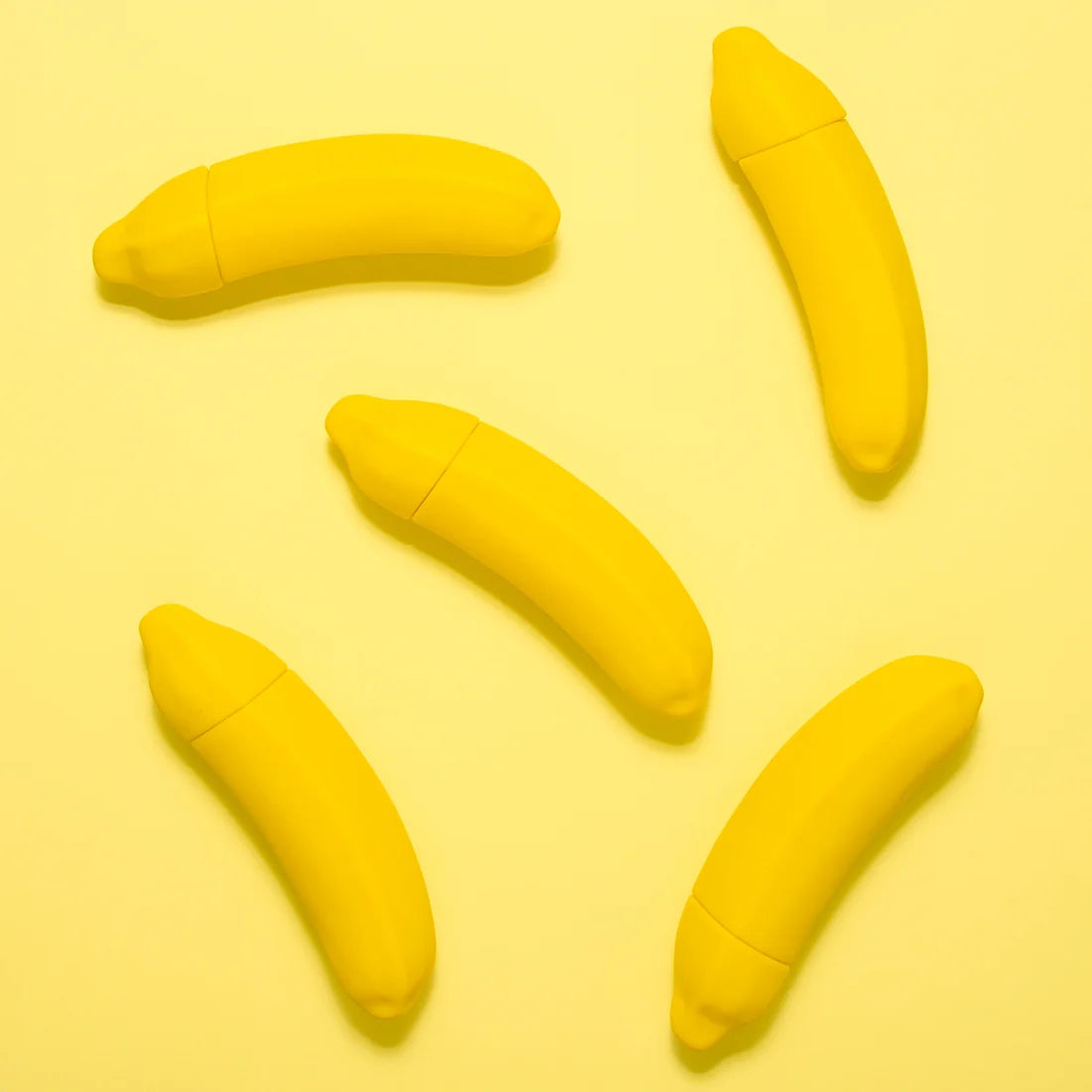 Vibromasseur Banane Emojibator – mise en scène produit
