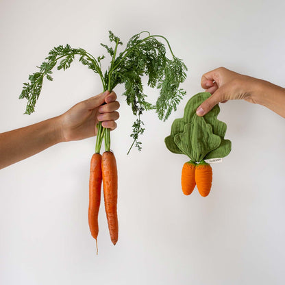 Cathy the Carrot Mini Comforter-Teether