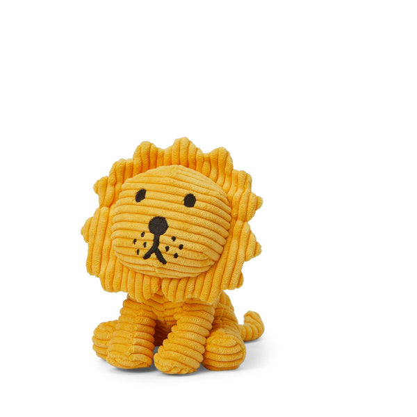 Peluche Lion Velours Côtelé