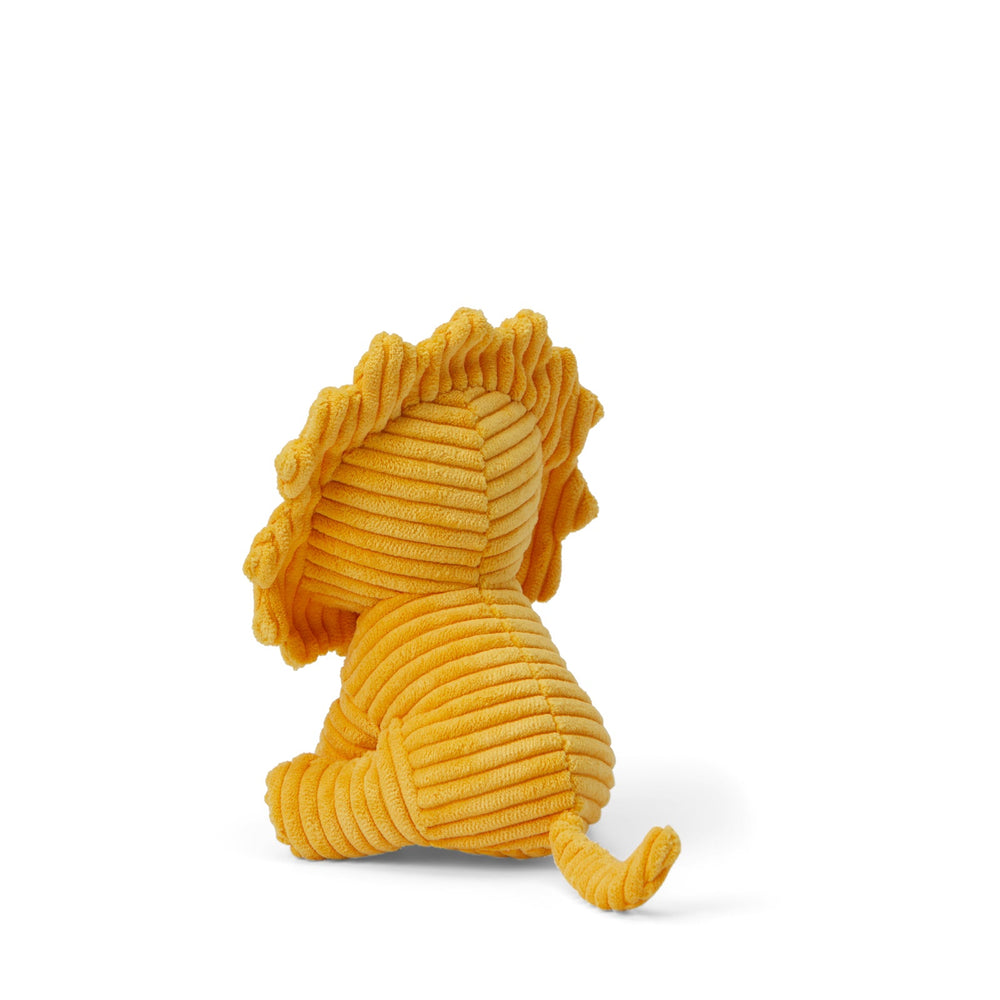 Peluche Lion Velours Côtelé