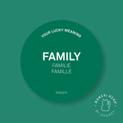 Boule à Neige Chat Chanceux Vert - le Chat Chanceux