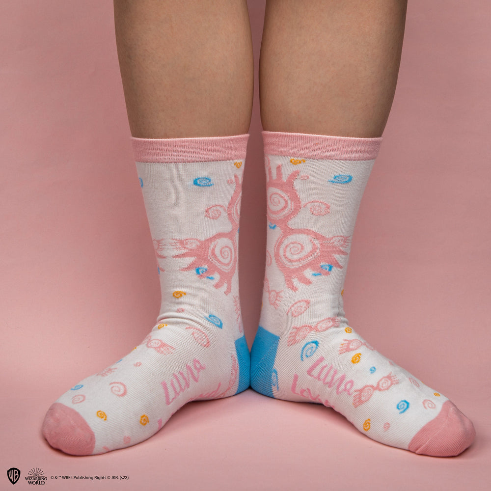 Lot de 3 paires de chaussettes Harry Potter - Luna Lovegood