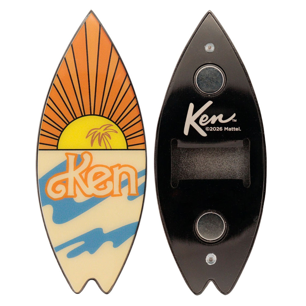 Décapsuleur magnétique Barbie Ken - Planche de surf