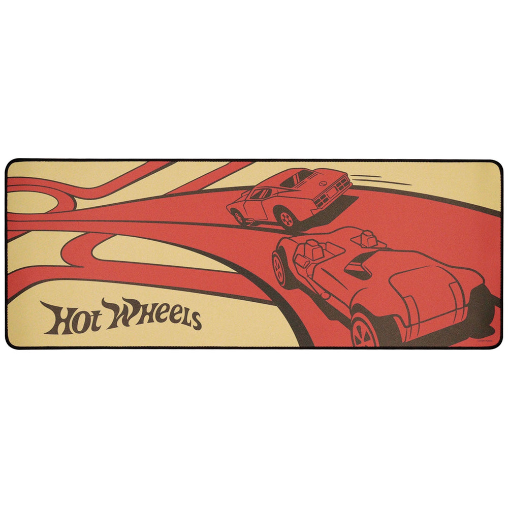 Hot Wheels desk mat and coaster set