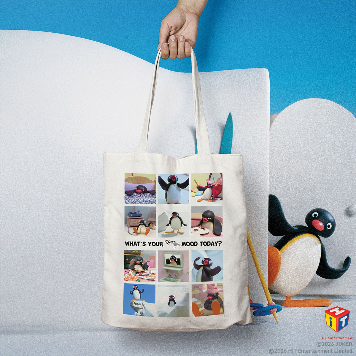 Tote bag Pingu - Moods