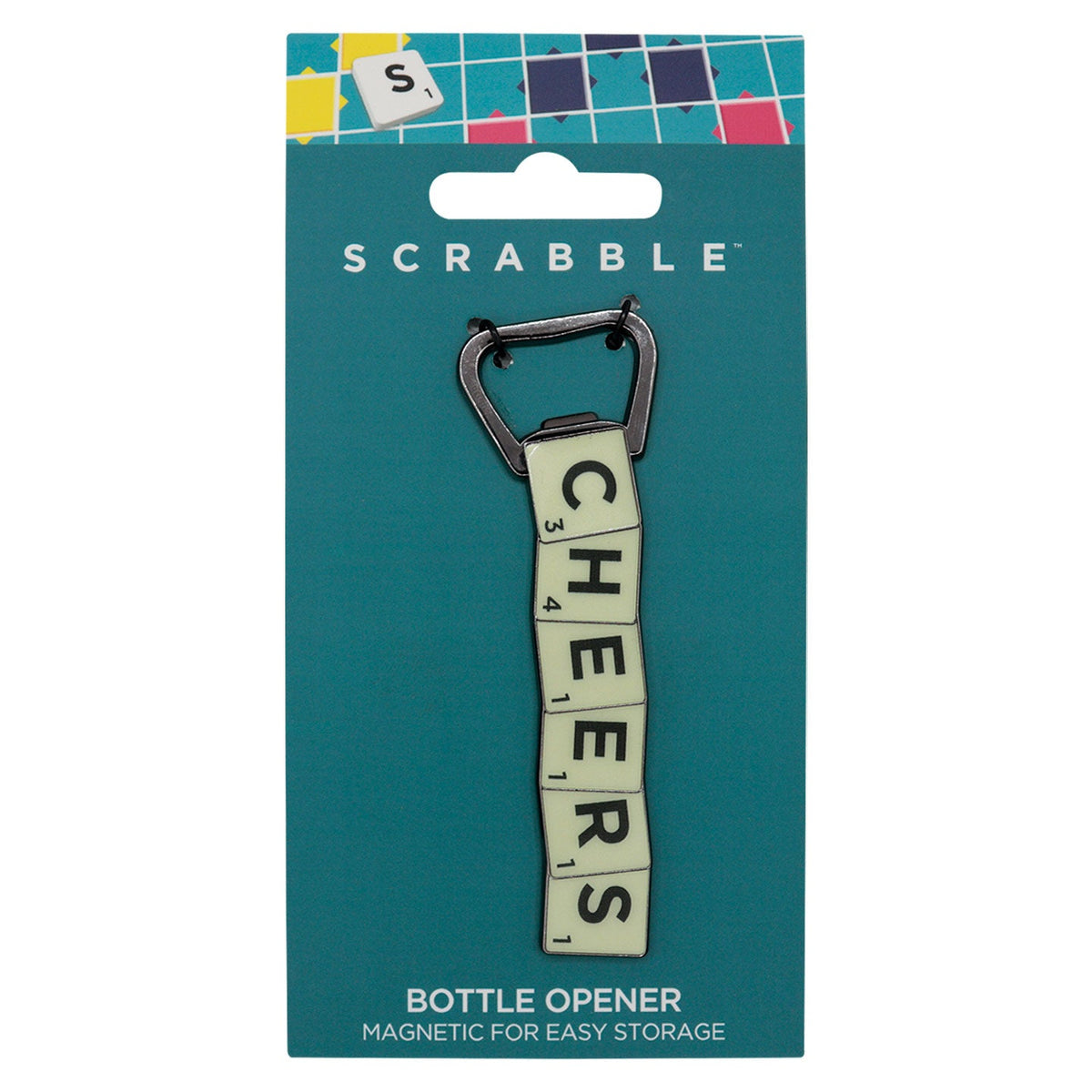 Décapsuleur magnétique Scrabble - Cheers