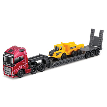MINI CONSTRUCTION VEHICLES VOLVO FH16 TRANSPORTER ASSORTMENT