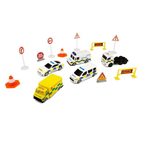 Cool Metal Emergency Force Play Set