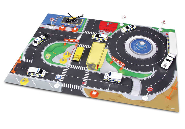Fresh Metal Emergency Force Play Set with Playmat