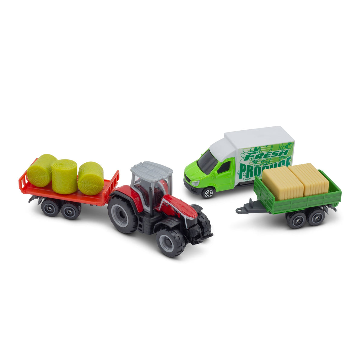 MINI WORK MACHINES - 4-PACK MASSEY FERGUSON TRACTORS