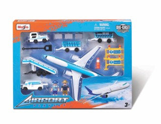 FRESH METAL TAILWINDS AIRPLANES AIRPORT EMERGENCY PLAYSET C
