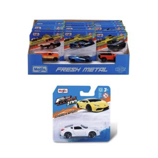FRESH METAL CARS 18PC CDU ASSORTMENT