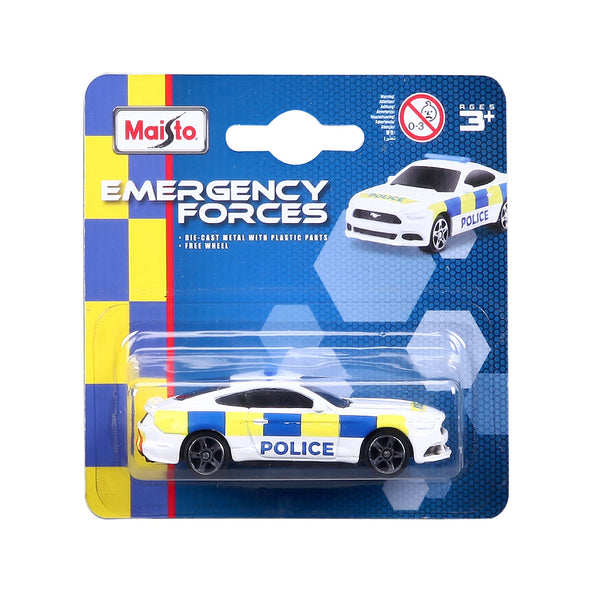 Assortment of 72 cool metal emergency vehicles (blister pack)