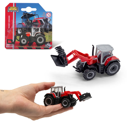 MASSEY FERGUSON 8S.265 TRACTOR WITH FRONT LOADER