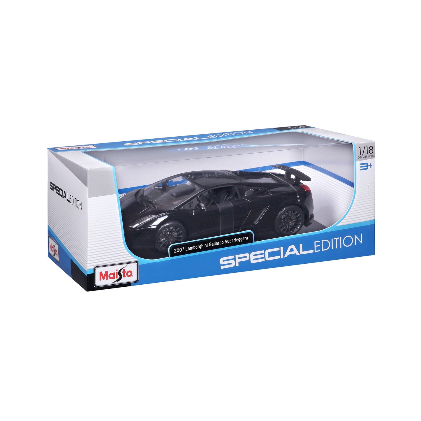 1:18 2007 LAMBORGHINI GALLARDO SUPERLEGGERA NOIR