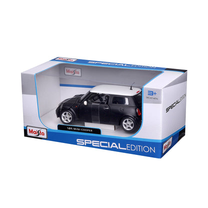 1:24 BLACK MINI COOPER