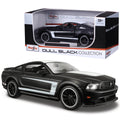 FORD MUSTANG NOIR MAT 1:24