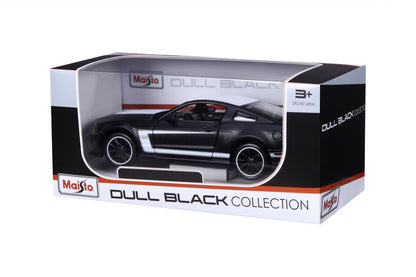 BLACK MATTE FORD MUSTANG 1:24