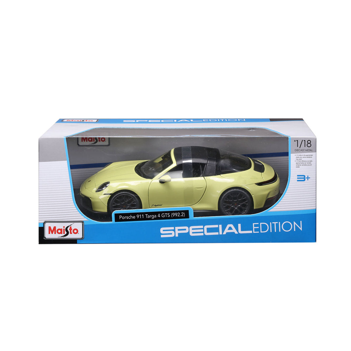 1:18 PORSCHE 911 922.2 TARGA 4 GTS HYBRID