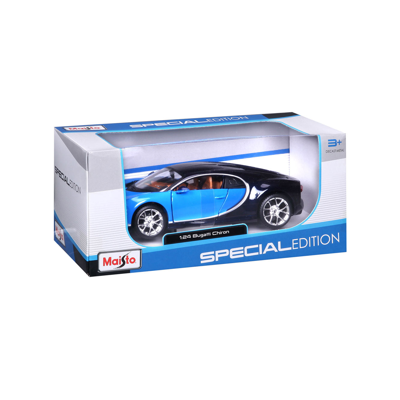 1:24 BLUE BUGATTI CHIRON