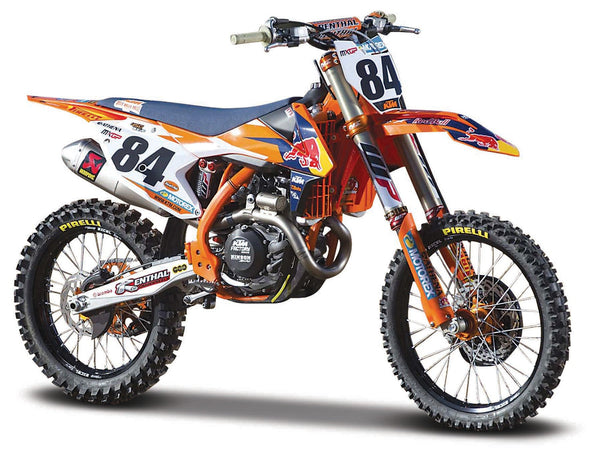 1:6 RED BULL KTM SUPERCROSS SX450 2018 MOTORCYCLE #84