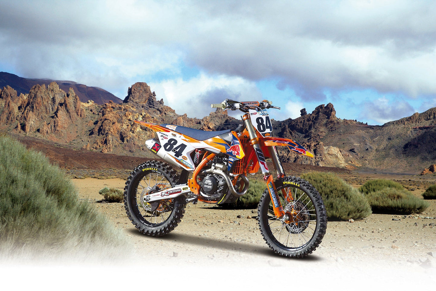 1:6 MOTO RED BULL KTM SUPERCROSS SX450 2018 #84