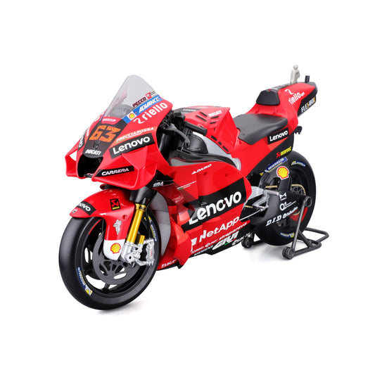 MOTORCYCLE 1:6 2022 DUCATI LENOVO (#63 BAGNAIA)