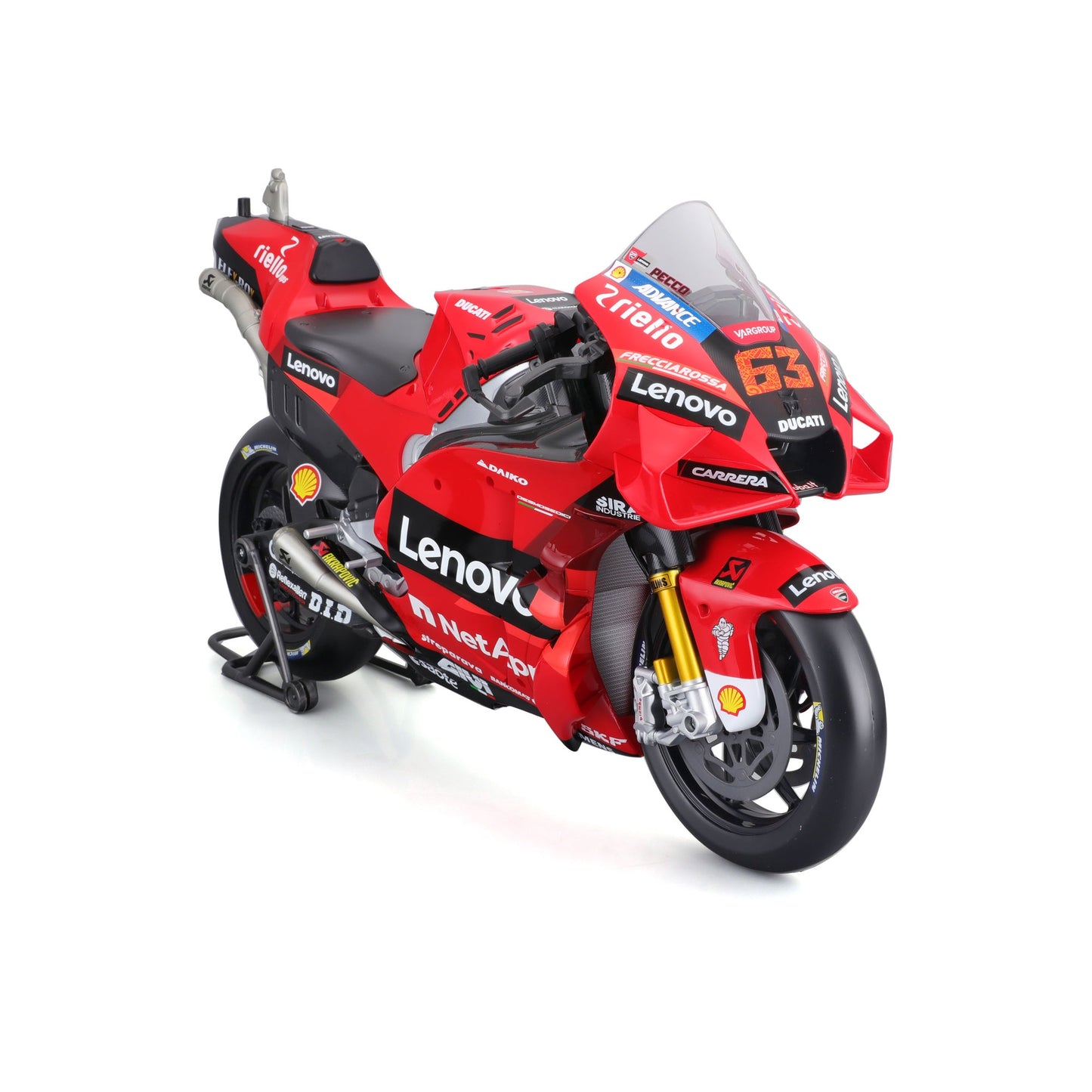 MOTO 1:6 2022 DUCATI LENOVO (#63 BAGNAIA)