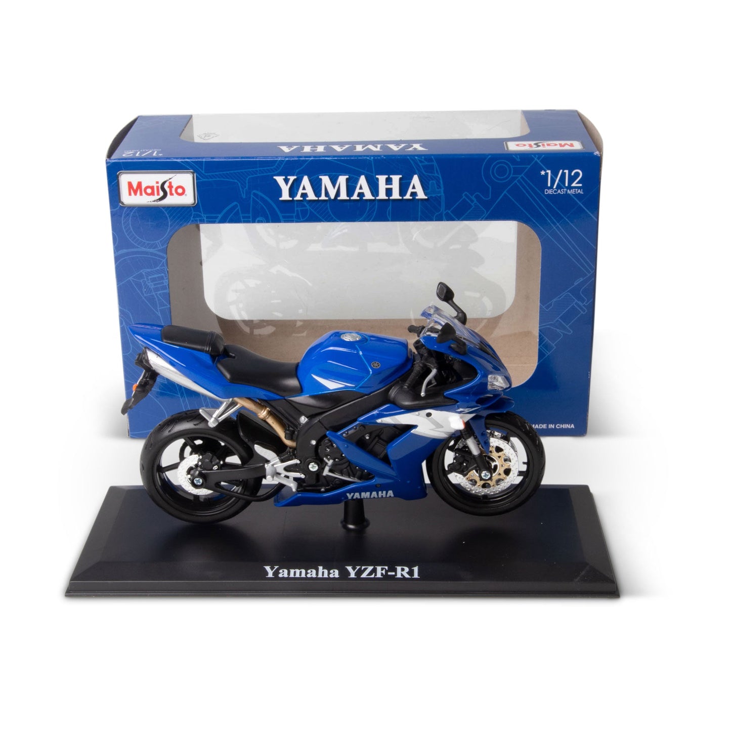 MOTO 1:12 - YAMAHA YZF-R1