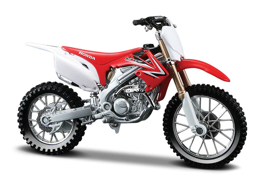 HONDA CRF 450R MOTORCYCLE 1:18 - 18 PIECES DISPLAY BOX