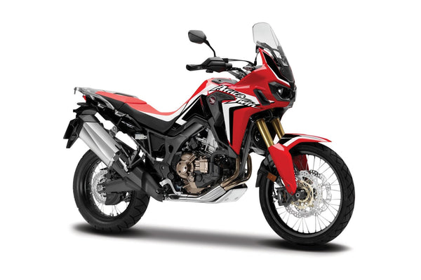 1:18 HONDA AFRICA TWIN MOTORCYCLE - 18 PIECES DISTRIBUTOR