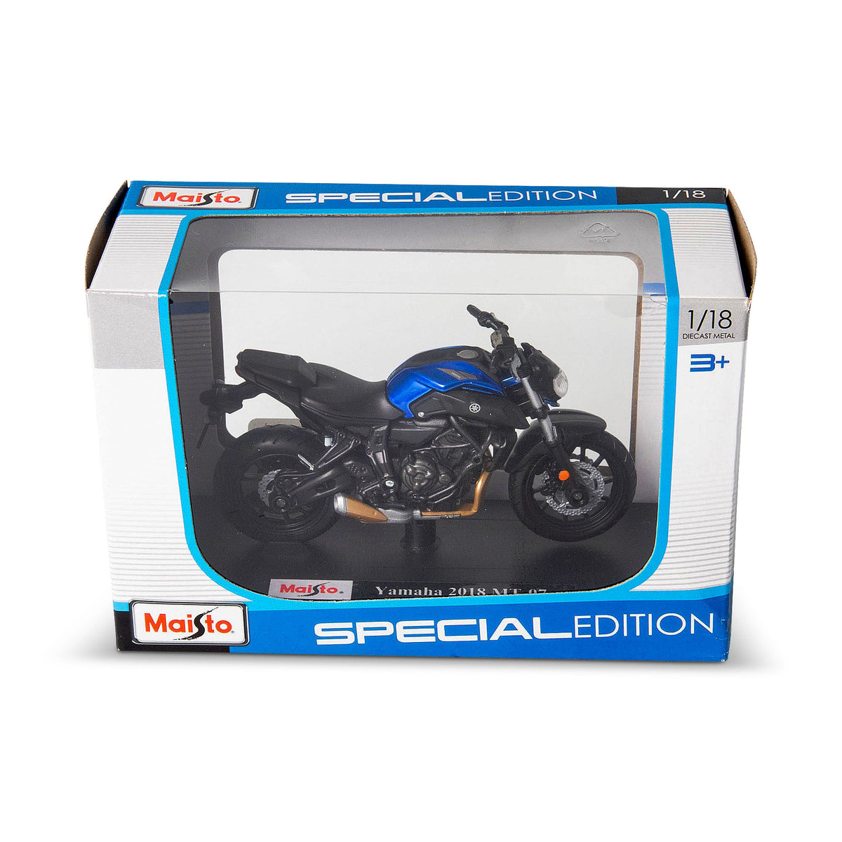 1:18 YAMAHA MT07 MOTORCYCLE