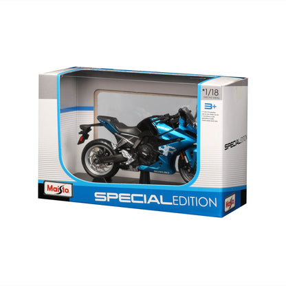 DISTRIBUTEUR DE 18 PIÈCES POUR MOTO SUZUKI GSX-8R À L'ÉCHELLE 1:18