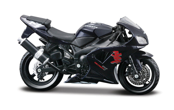1:18 YAMAHA YZF-R1 MOTORCYCLE - 18-PIECE DISPLAY BOX