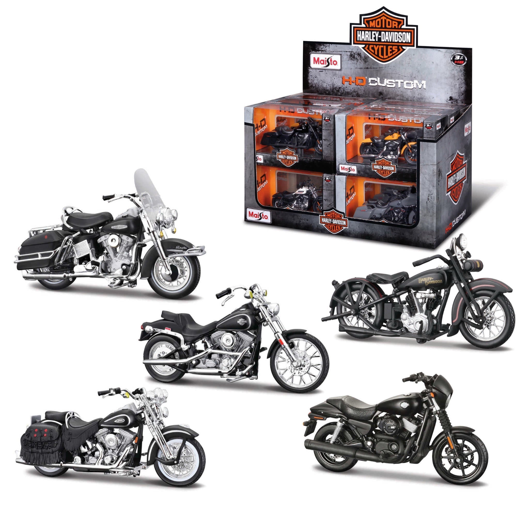 HARLEY DAVIDSON DISTRIBUTOR SERIES 41 1:18