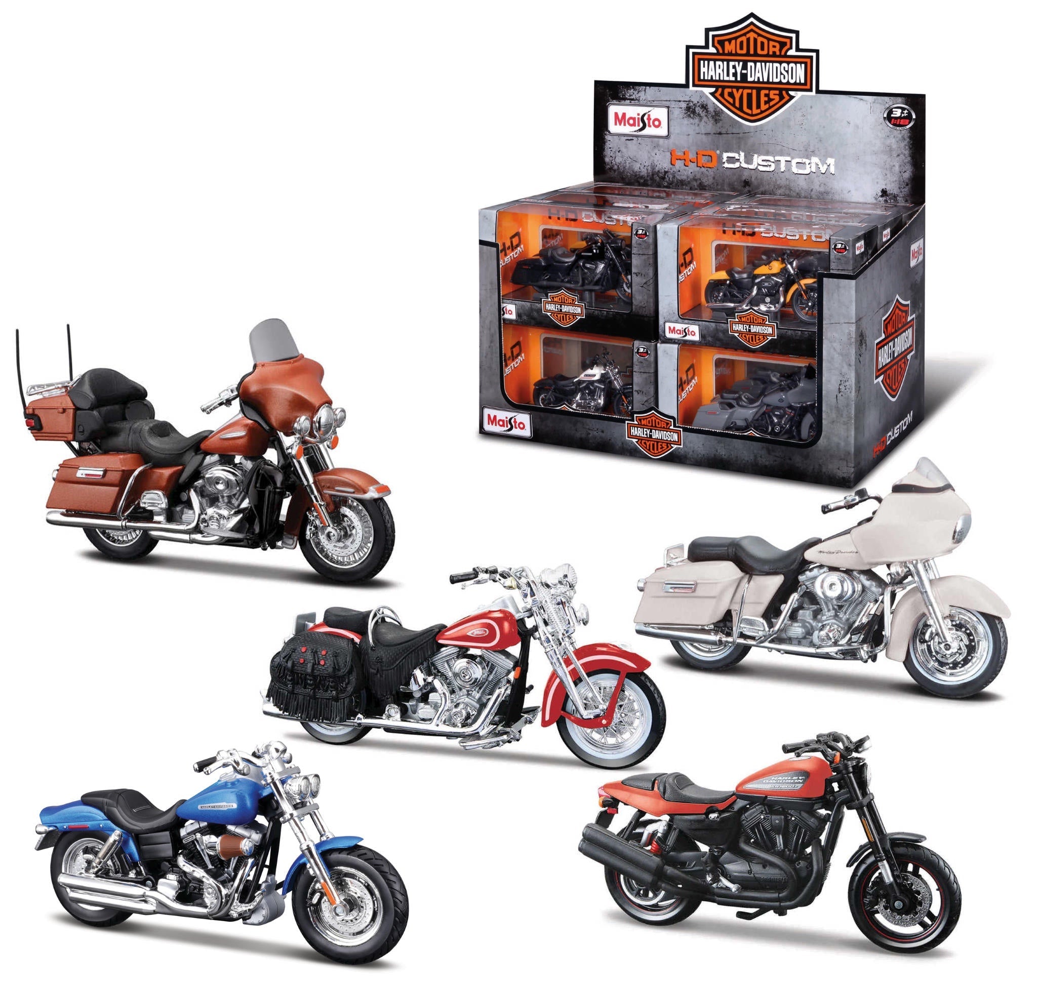 HARLEY DAVIDSON DISTRIBUTOR SERIES 42 1:18