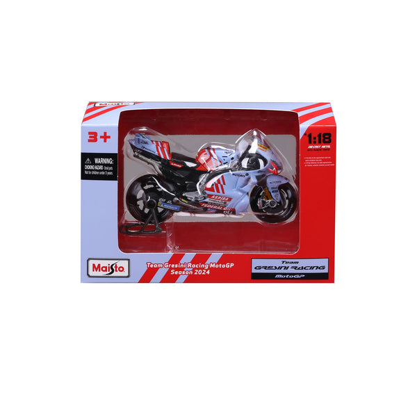 1:18 MOTO 2024 DUCATI DESMOSEDICI GRESINI RACING (#73 A. MARQUEZ)
