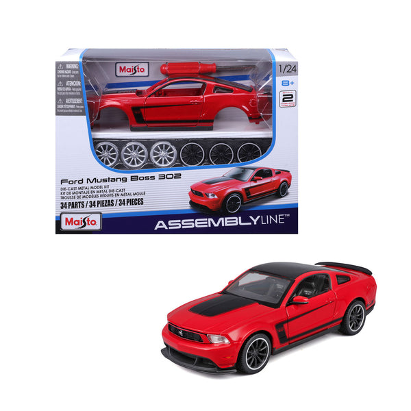 FORD MUSTANG BOSS 302 KIT 1:24