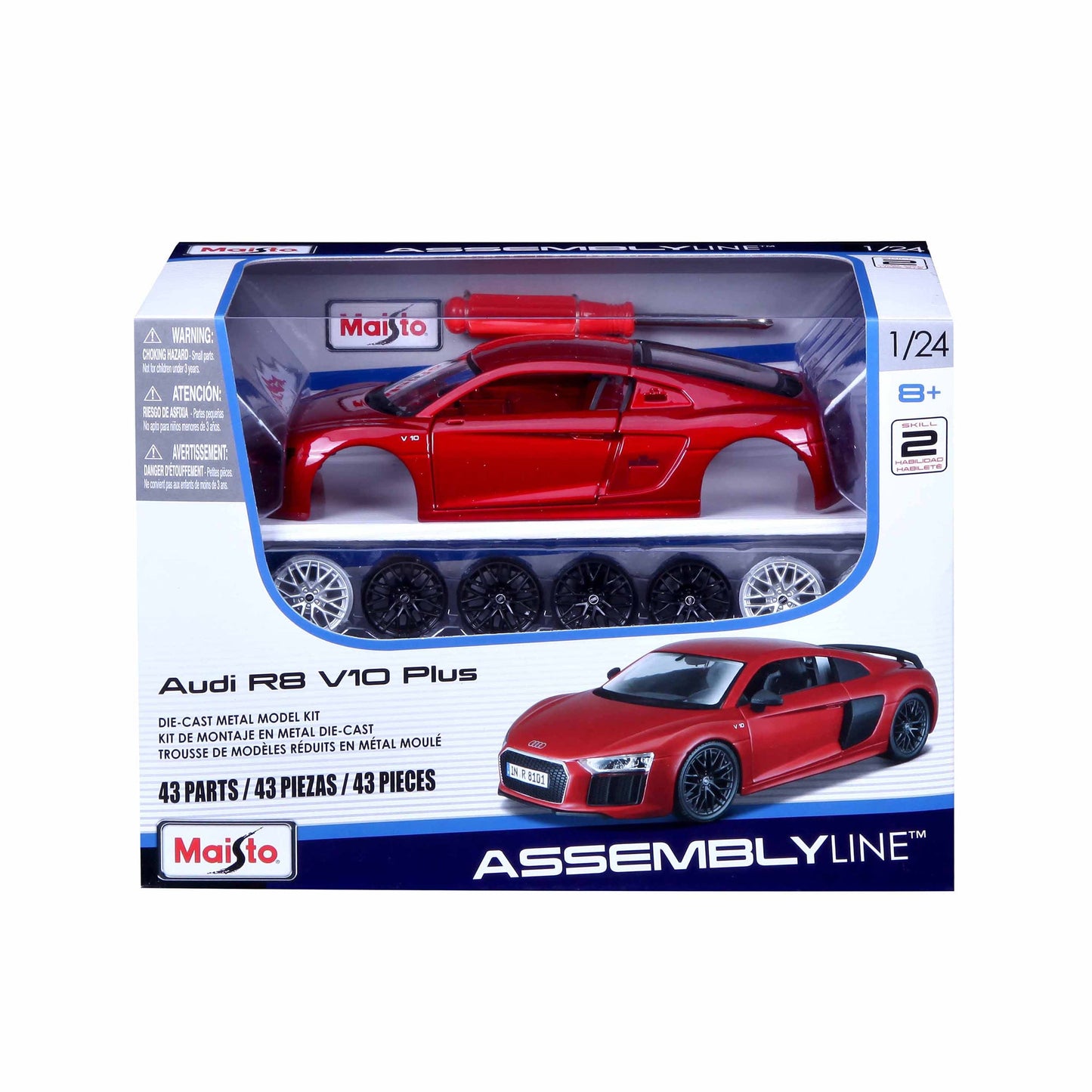 AUDI R8 1:24 KIT