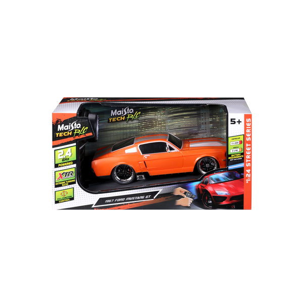 FORD MUSTANG GT 1967 1:24 Scale 2.4 GHz Remote Control Car