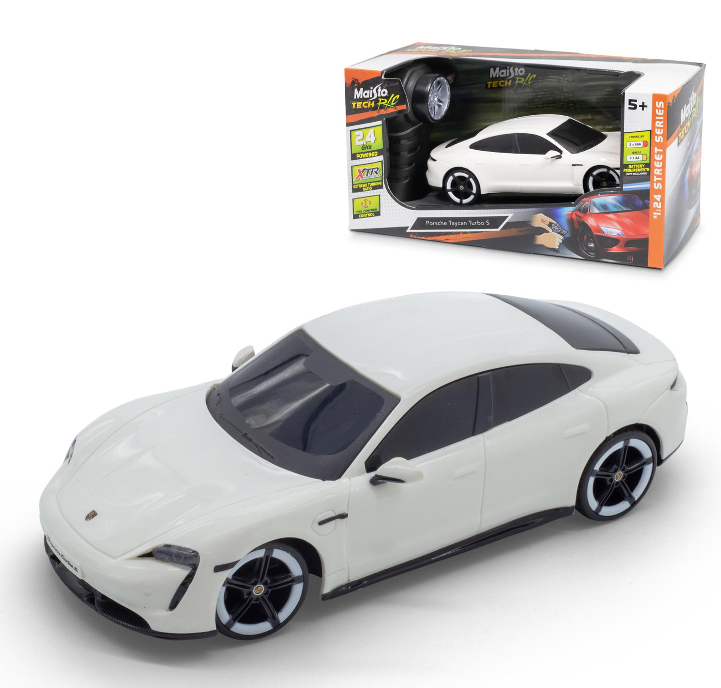 Porsche Taycan Turbo S 2.4 GHz Remote Controlled 1:24 Scale