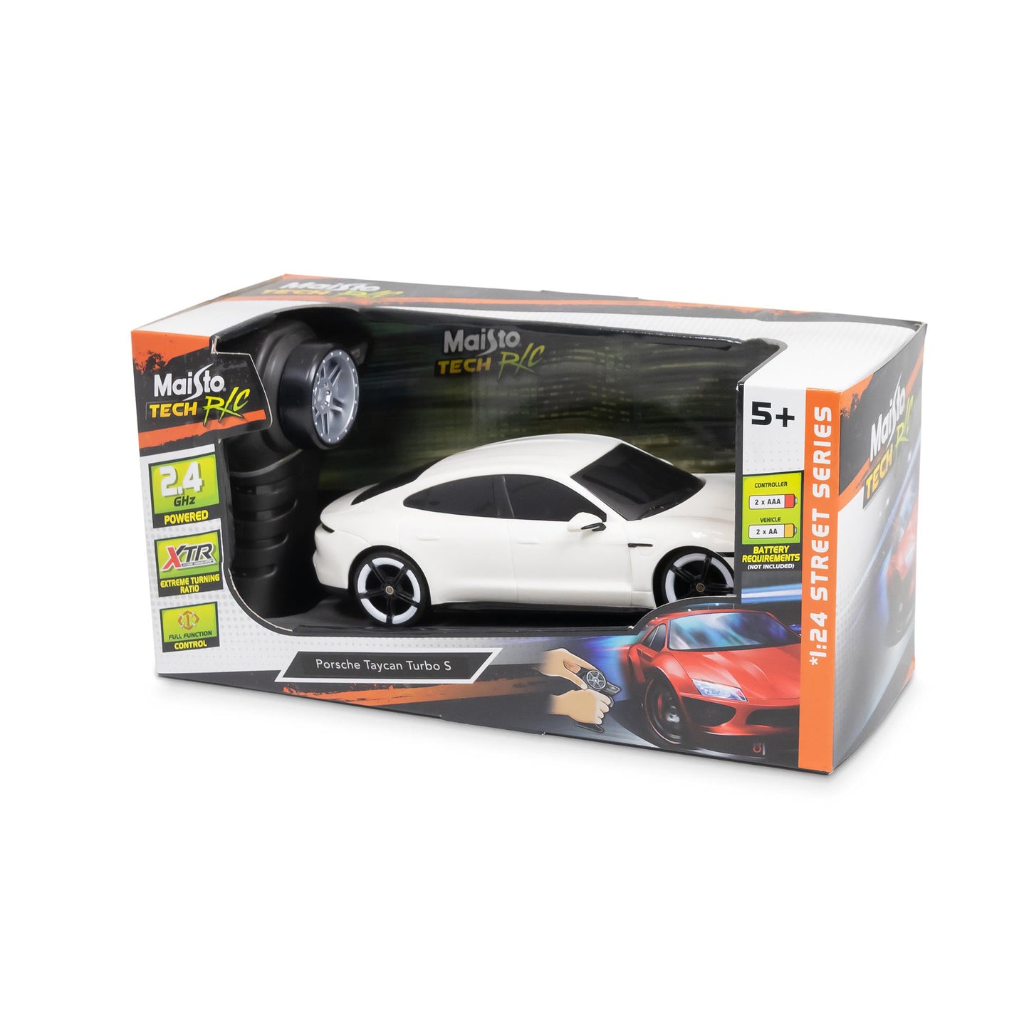 Porsche Taycan Turbo S 2.4 GHz Remote Controlled 1:24 Scale