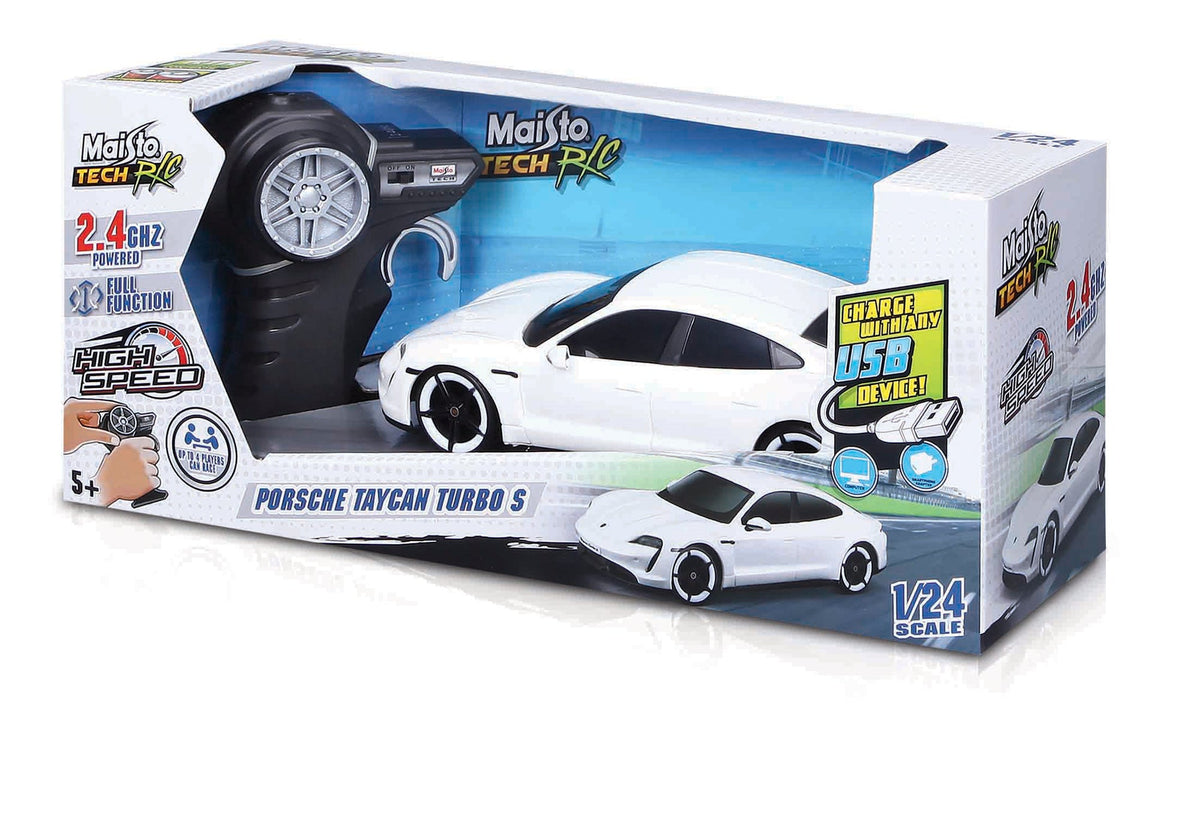 High-end 1:24 scale remote-controlled Porsche Taycan Turbo 2.4 GHz